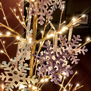 Opal Snowflake Ornament/Suncatcher
