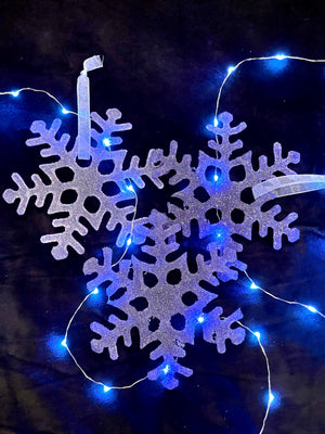 Lavender Snowflake Ornament/Suncatcher